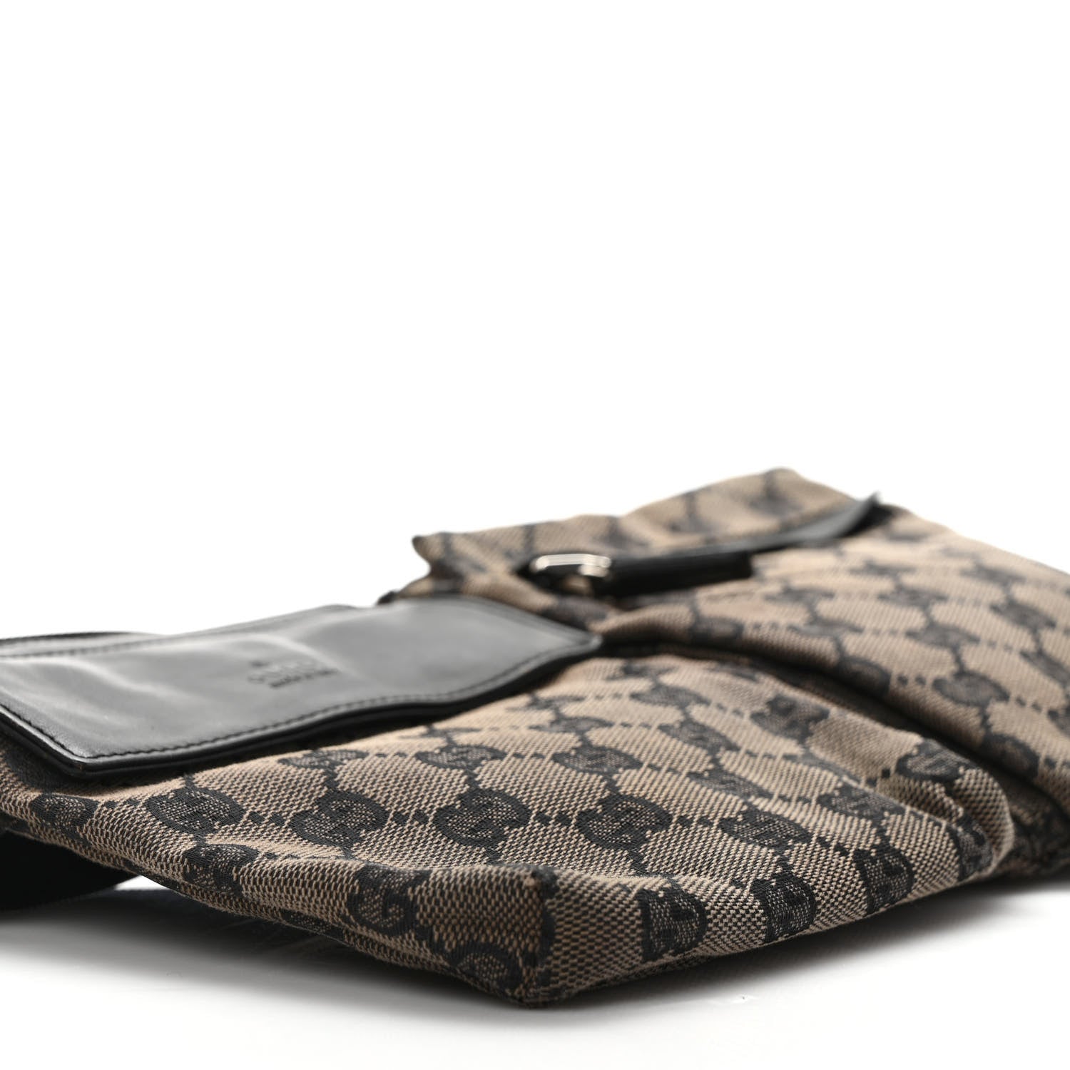 Gucci GG Monogram Double Pocket Belt Bag Navy 6 of 9