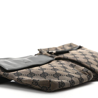 Gucci GG Monogram Double Pocket Belt Bag Navy 6 of 9