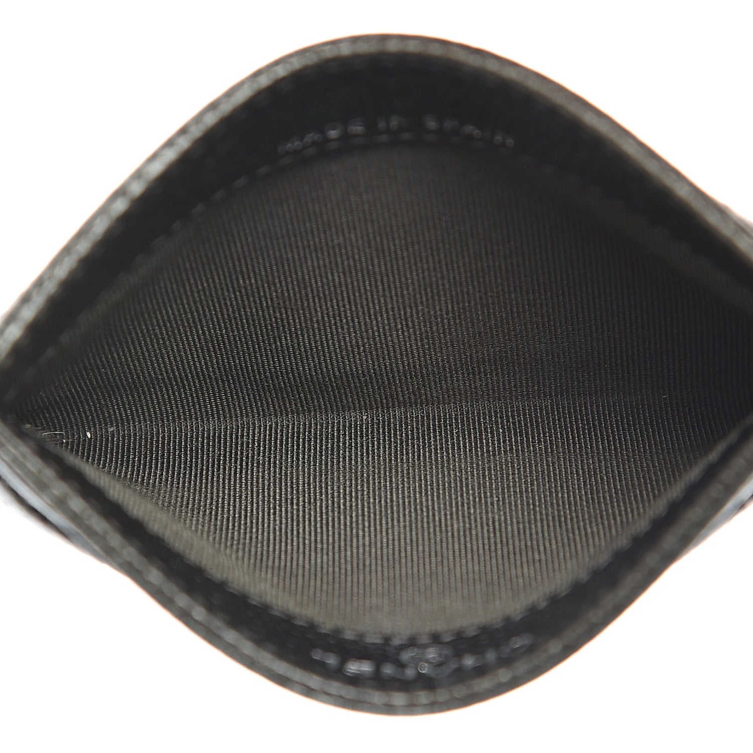 Chanel Caviar Quilted Card Holder Dark Charcoal 4 of 13