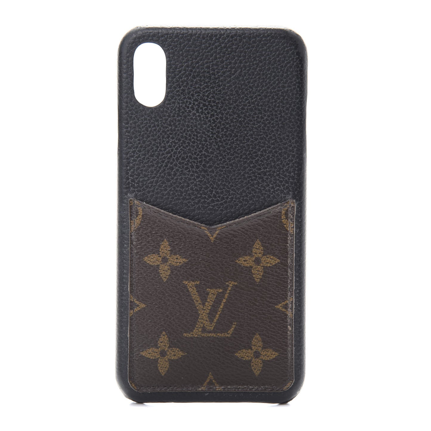 Monogram iPhone XS Max Bumper Black
