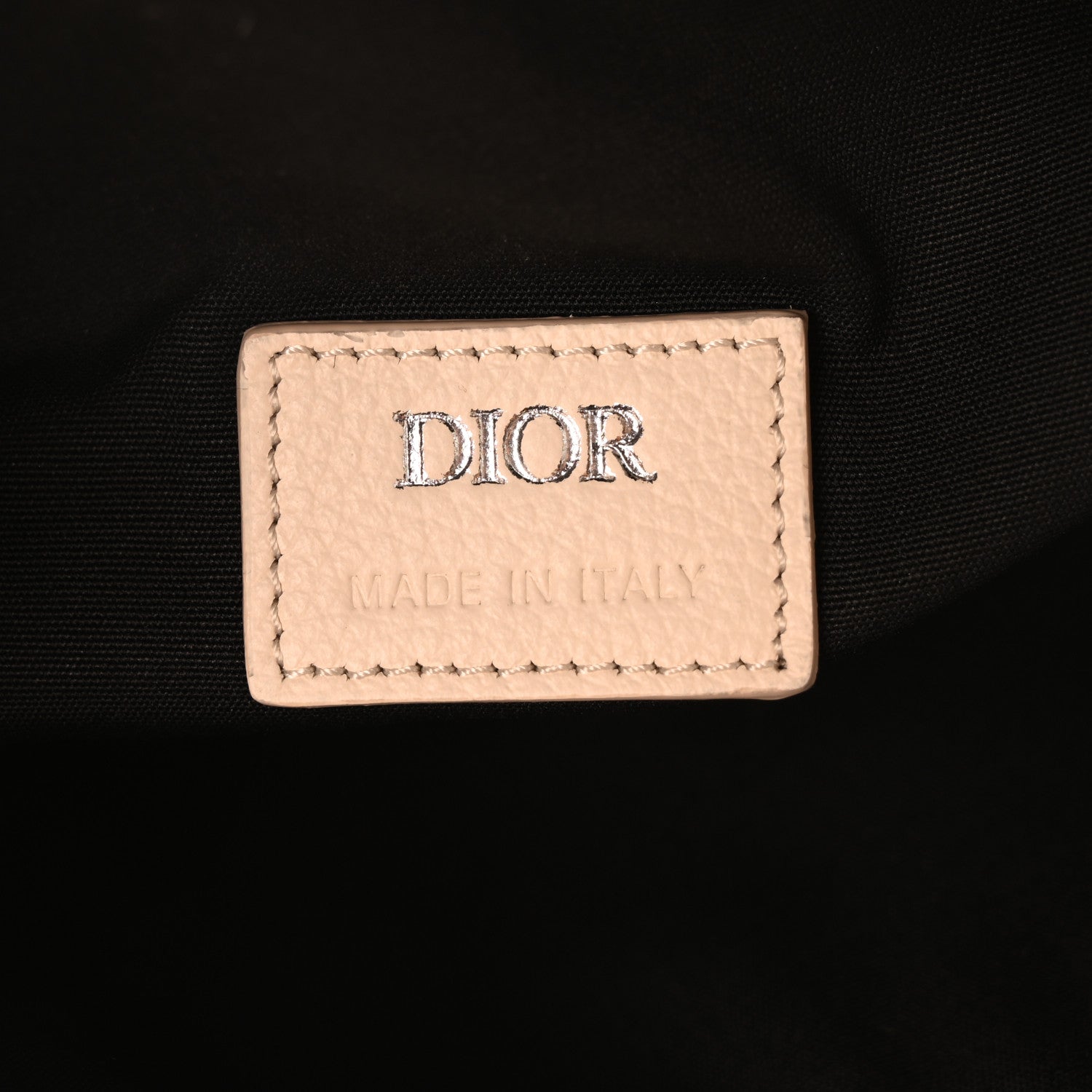 Christian Dior Sequin Oblique Mens Saddle Bag Blue Orange Silver 6 of 10