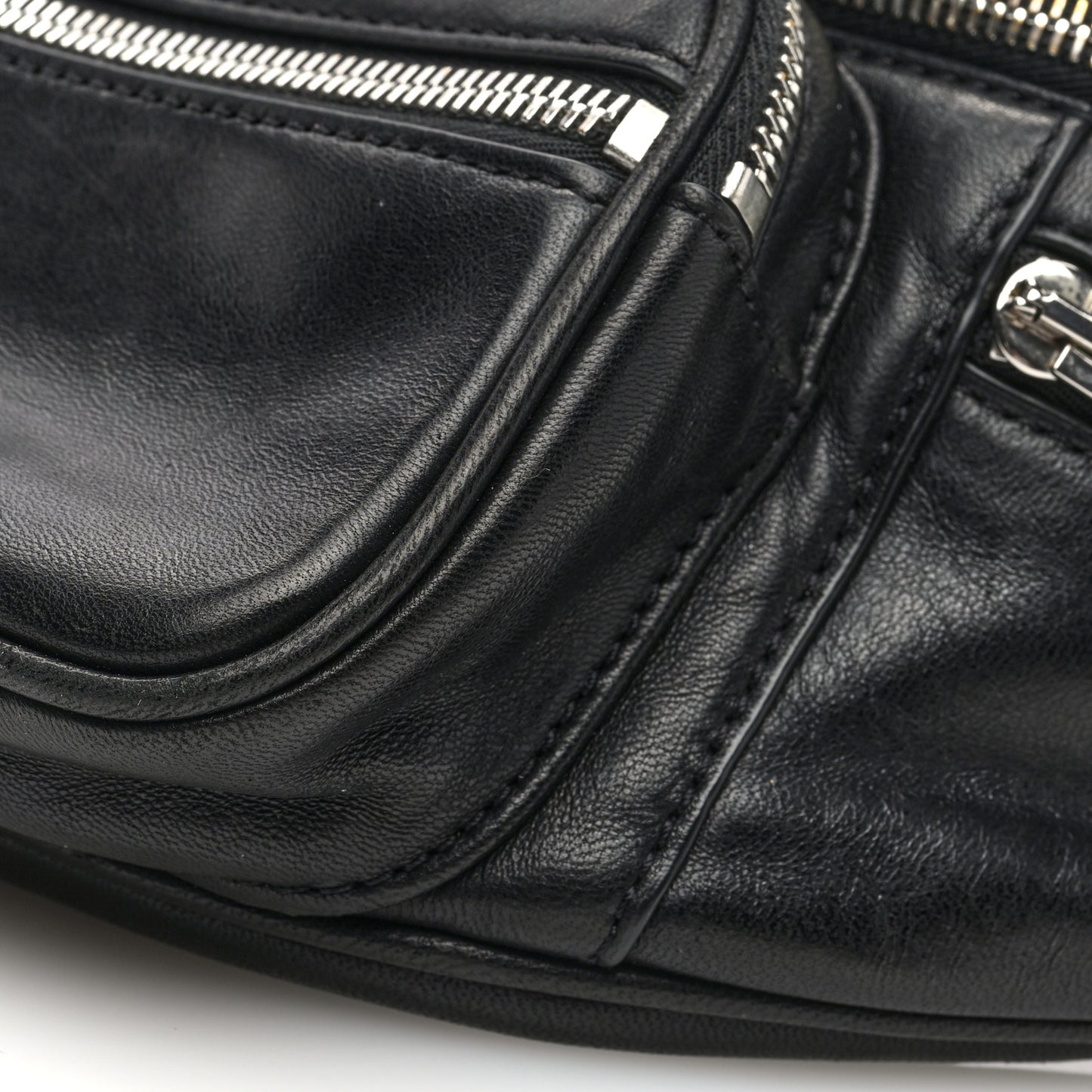 Lambskin Attica Belt Bag Black