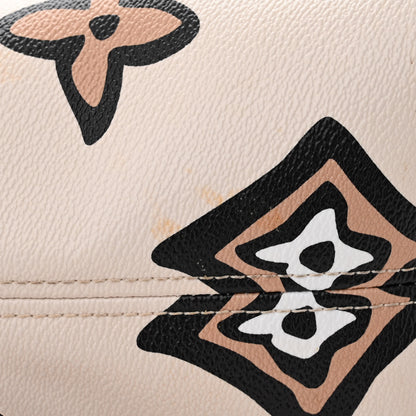 Louis Vuitton Monogram Giant Wild at Heart Neverfull MM Creme 12 of 13
