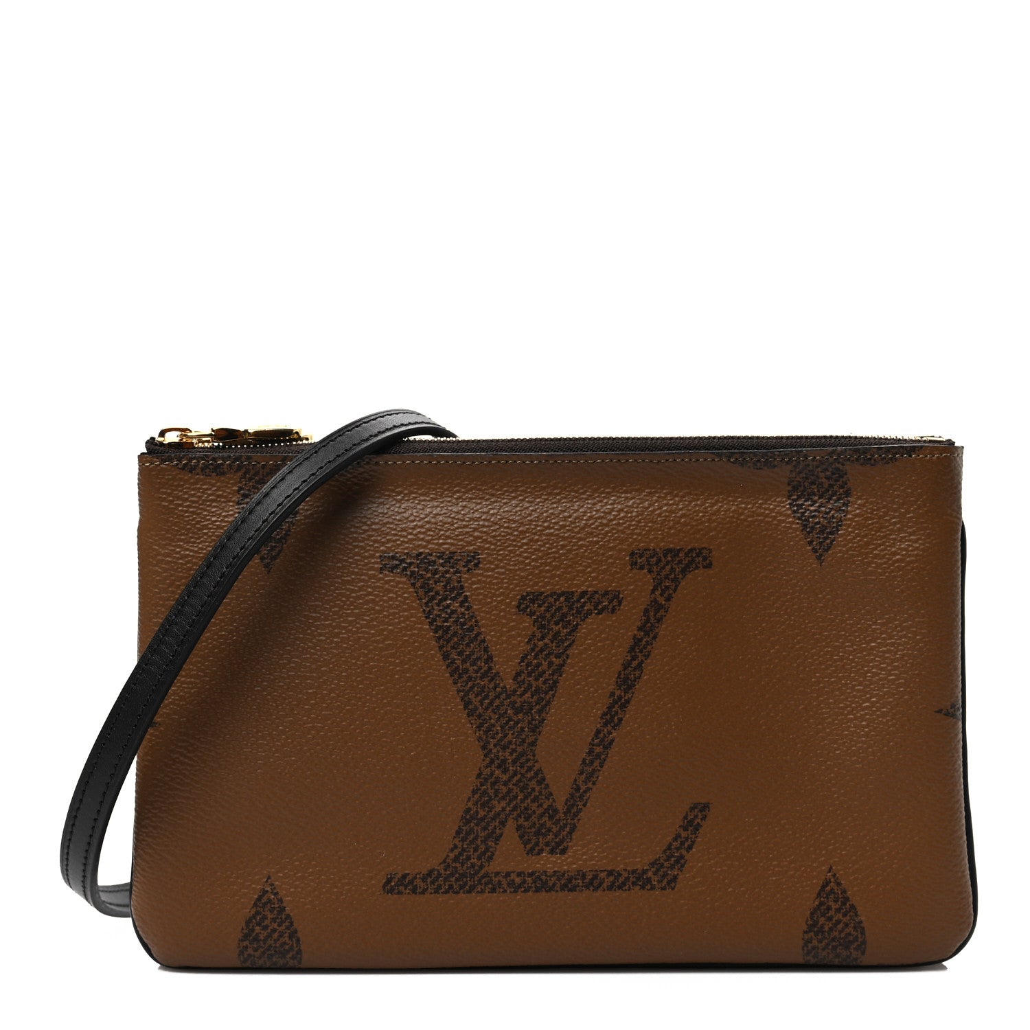 Louis Vuitton Reverse Monogram Giant Double Zip Pochette 1 of 7