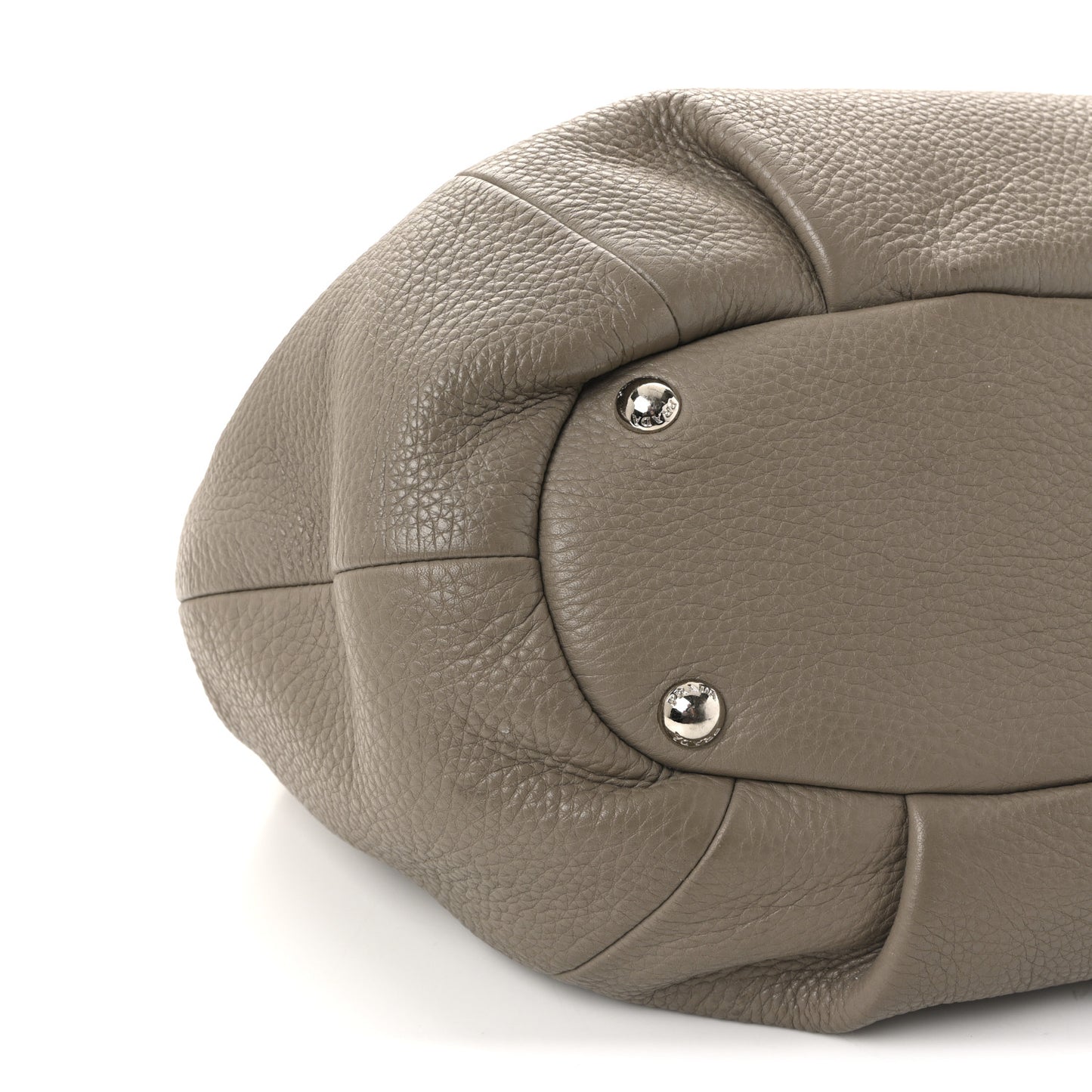 Vitello Daino Shopping Tote Argilla