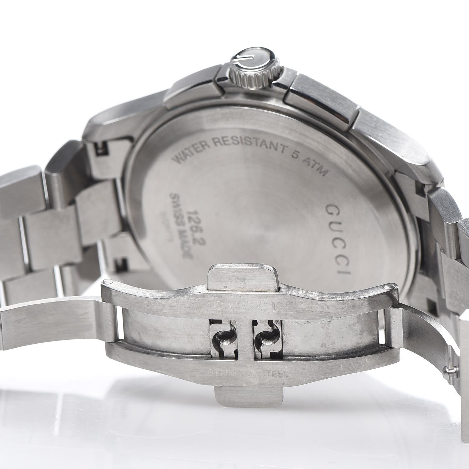 Gucci Stainless Steel 44mm G-Timeless Chronograph Quartz Watch Navy 7 of 7
