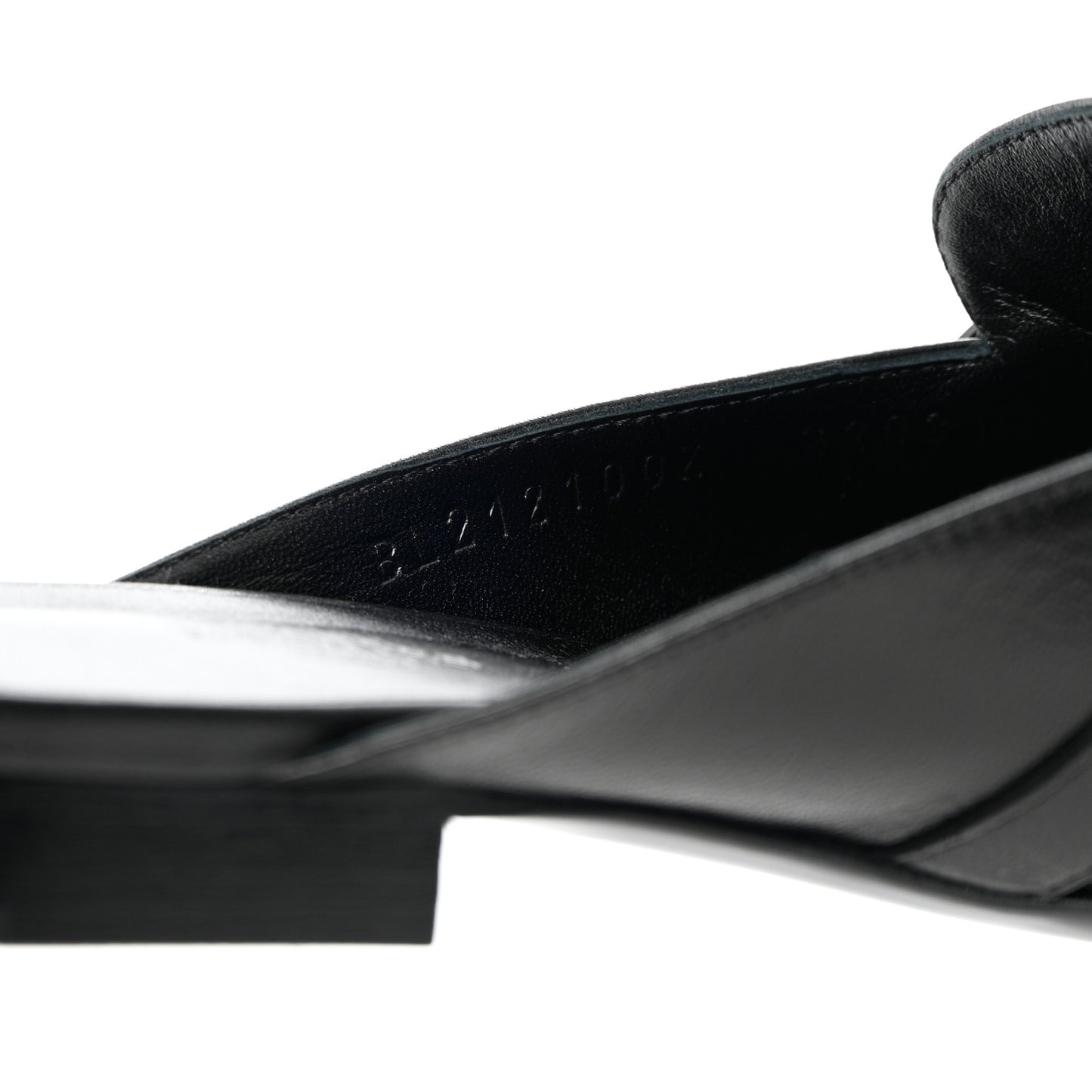 Goatskin Oz Mules 36 Black