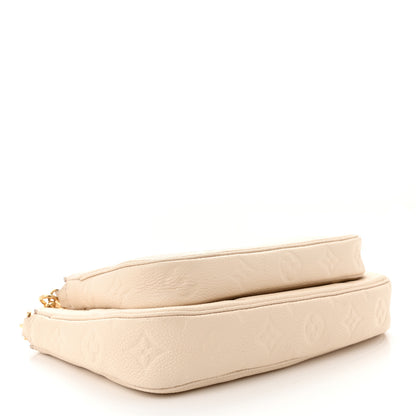 Louis Vuitton Empreinte Monogram Giant Multi Pochette Accessories Cream 4 of 11