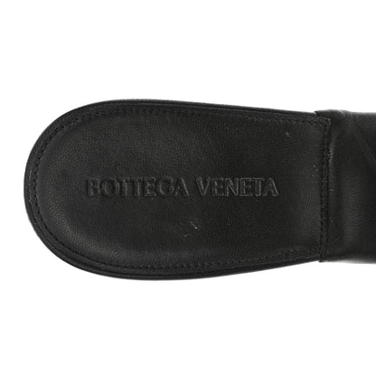 Bottega Veneta Nappa Quilted Rubber Lido Mule Sandals 39 Black 6 of 8