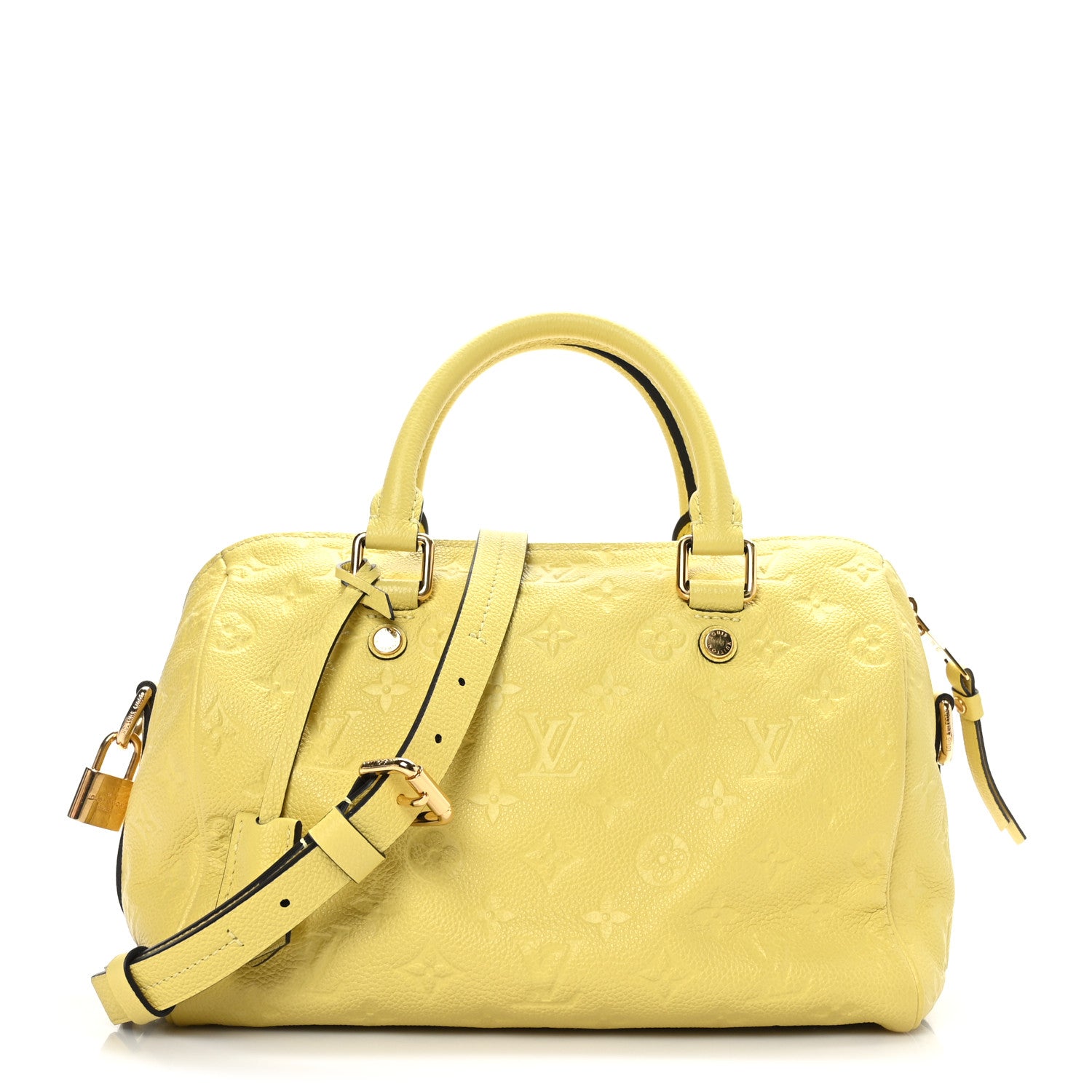 Louis Vuitton Empreinte Speedy Bandouliere 25 Citrine 1 of 10