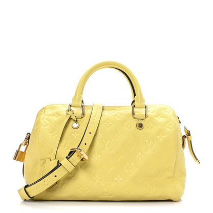 Louis Vuitton Empreinte Speedy Bandouliere 25 Citrine 1 of 10
