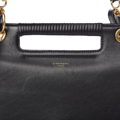 Givenchy Calfskin Small Whip Top Handle Crossbody Black 9 of 9