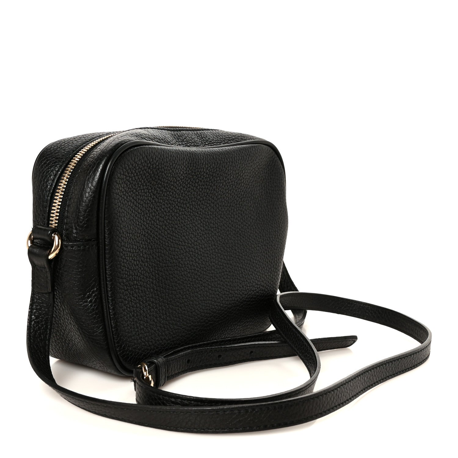 Gucci Pebbled Calfskin Small Soho Disco Bag Black 3 of 11