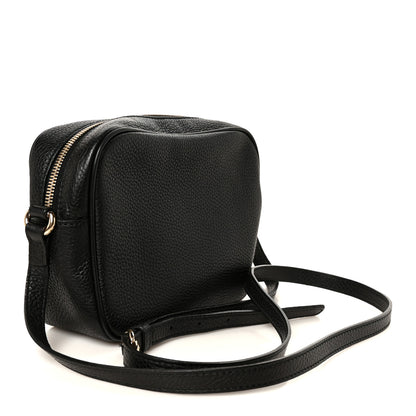 Gucci Pebbled Calfskin Small Soho Disco Bag Black 3 of 11