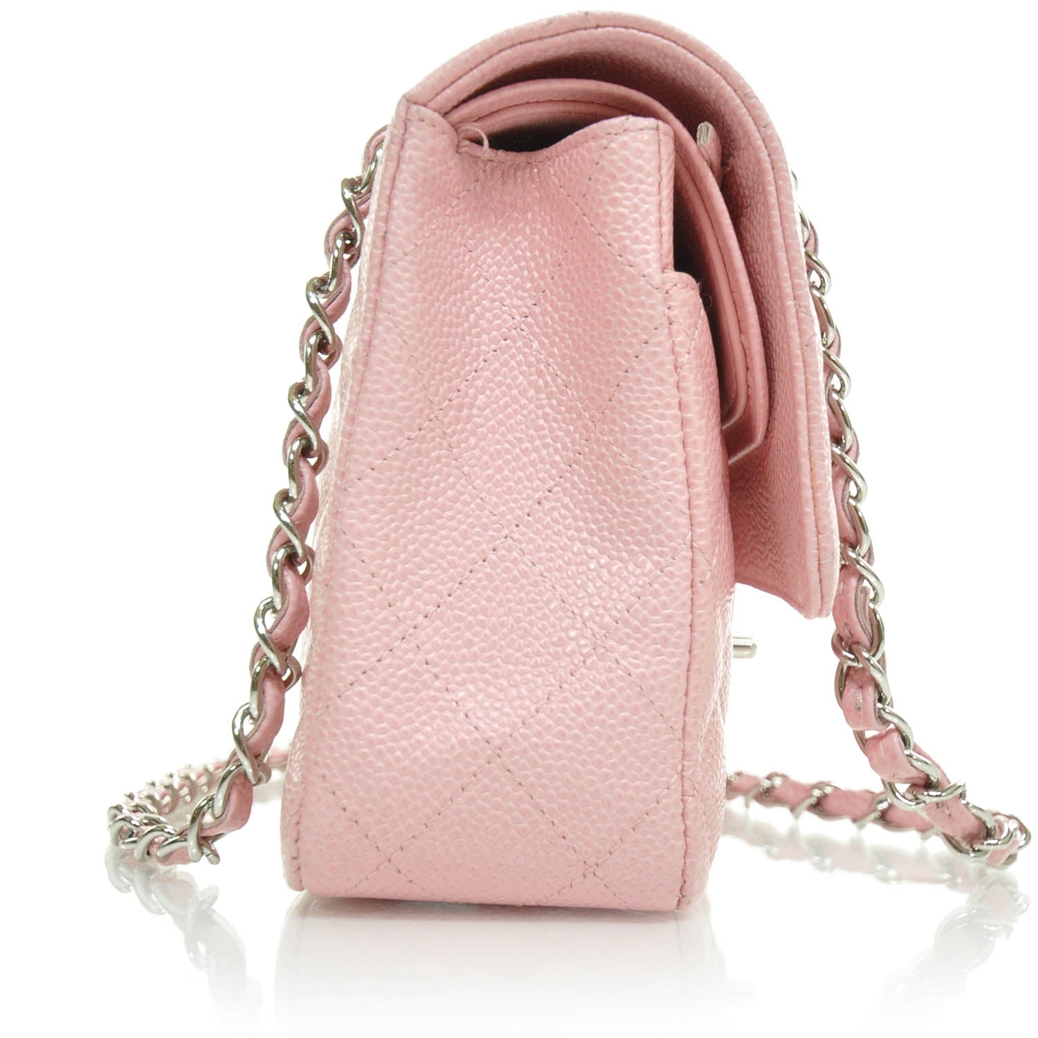 Chanel Caviar Medium Double Flap Pink 5 of 10