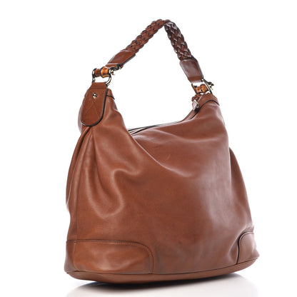 Gucci Calfskin Eva Hobo Brown 3 of 12
