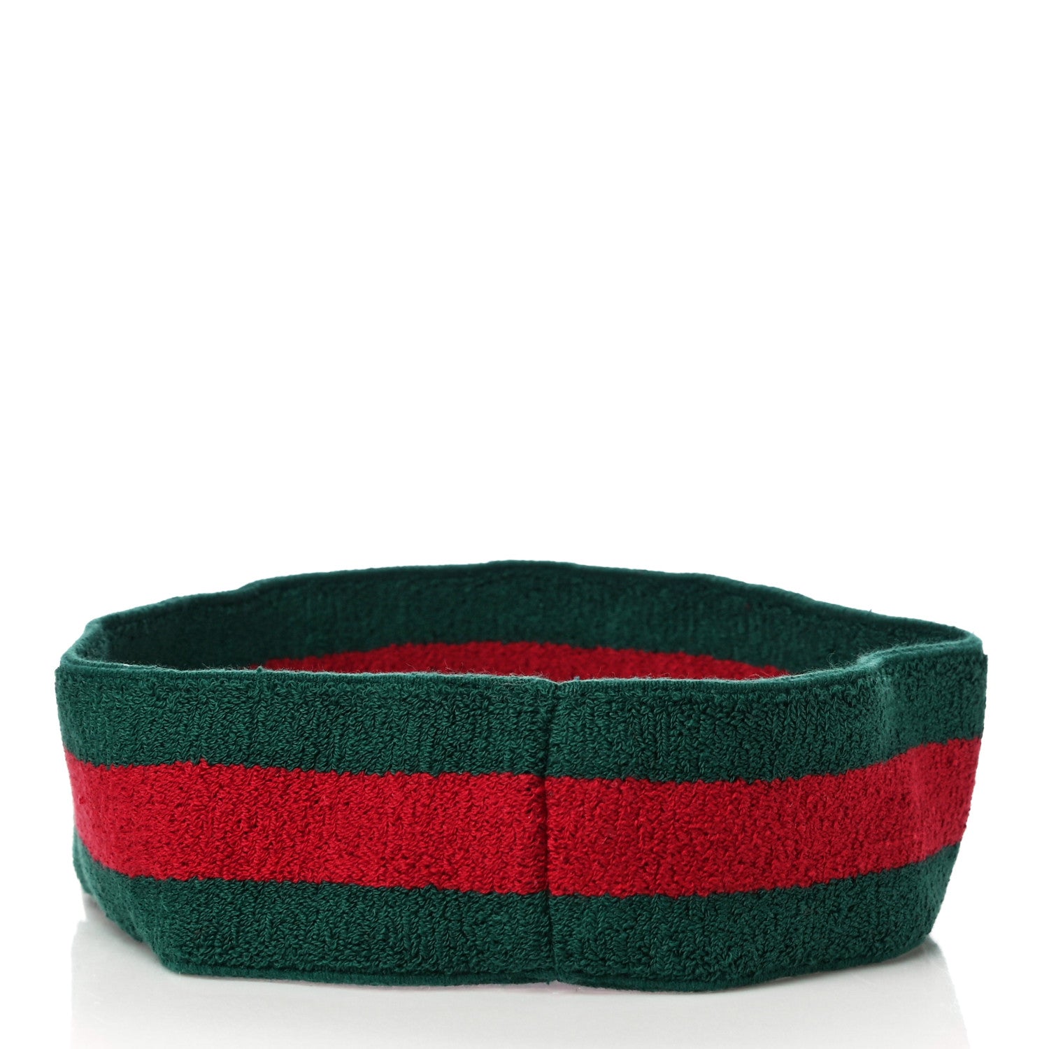 Gucci Vinyl Web Visor M Green Red 4 of 7