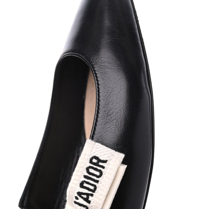 Christian Dior Lambskin Ribbon J'Adior Slingback Ballet Flats 35.5 Black 9 of 16