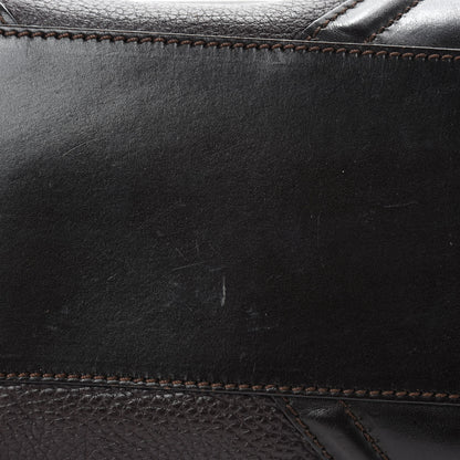 Burberry Grainy Calfskin Small Canterbury Tote Dark Chocolate 8 of 15