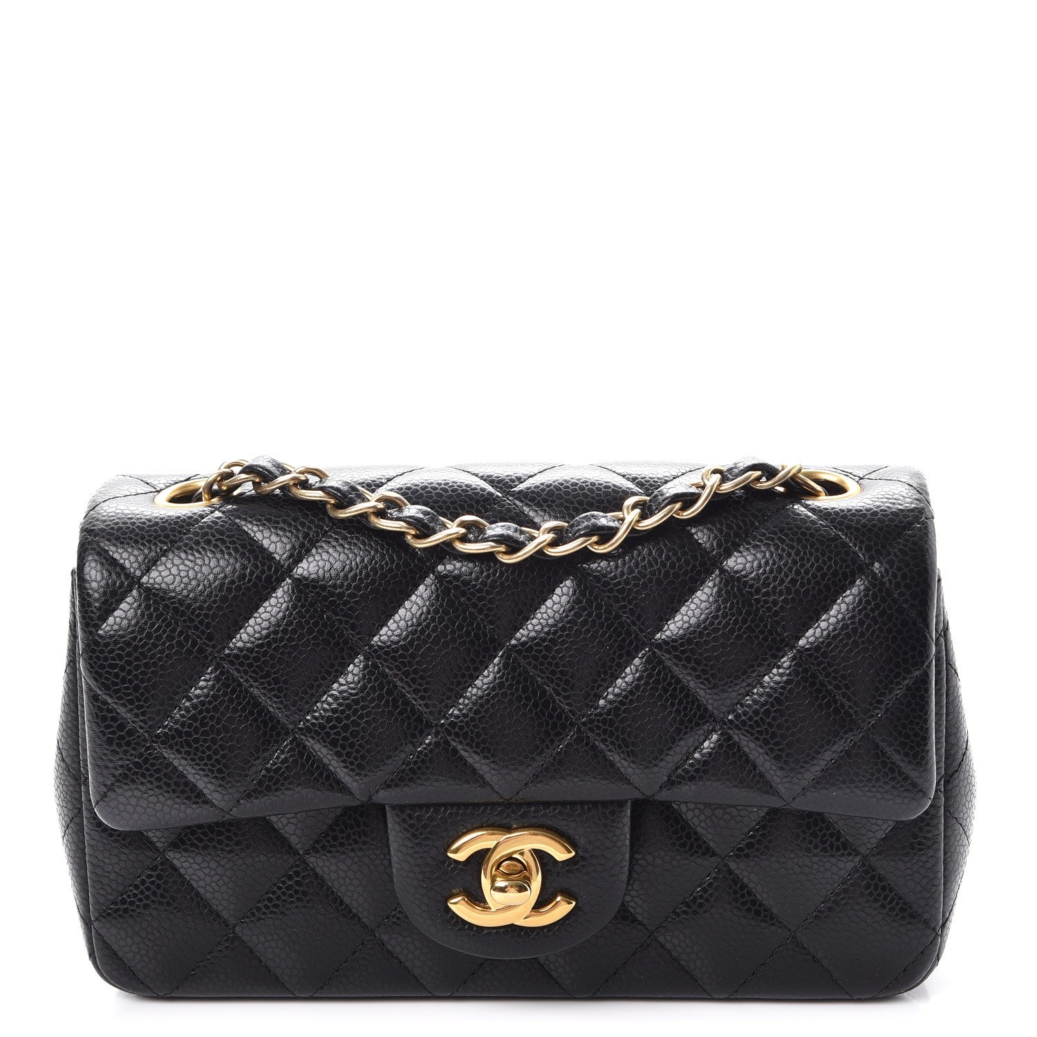 Chanel Caviar Quilted Mini Rectangular Flap Black 1 of 7
