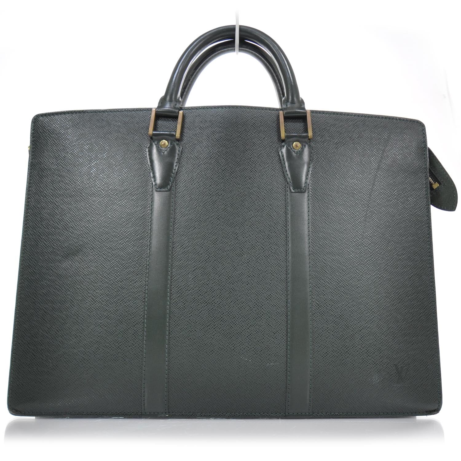 Louis Vuitton Taiga Lozan Briefcase Dark Green 1 of 8