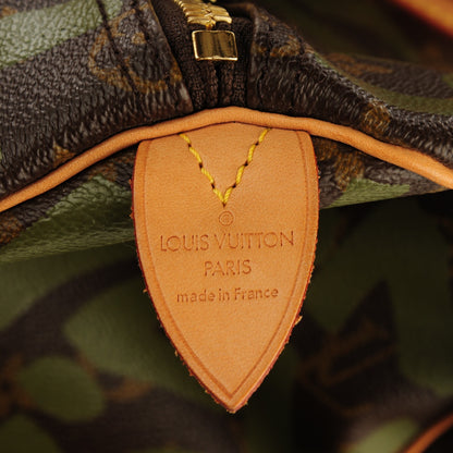 Louis Vuitton Graffiti Keepall 50 Kaki 6 of 8