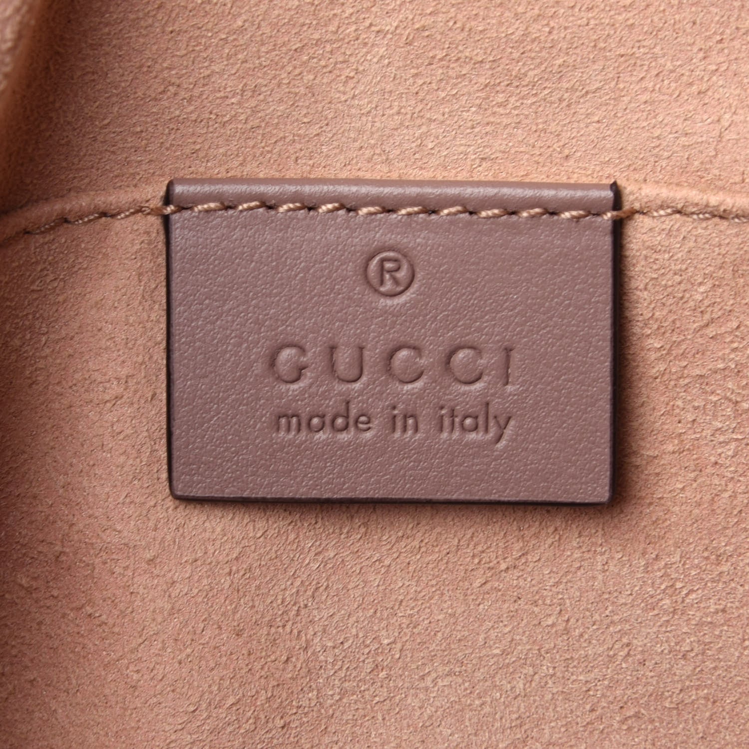 Gucci Calfskin Matelasse Small GG Marmont Chain Shoulder Bag Porcelain Rose 5 of 10