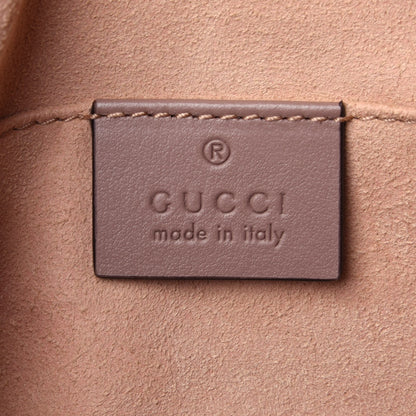Gucci Calfskin Matelasse Small GG Marmont Chain Shoulder Bag Porcelain Rose 5 of 10