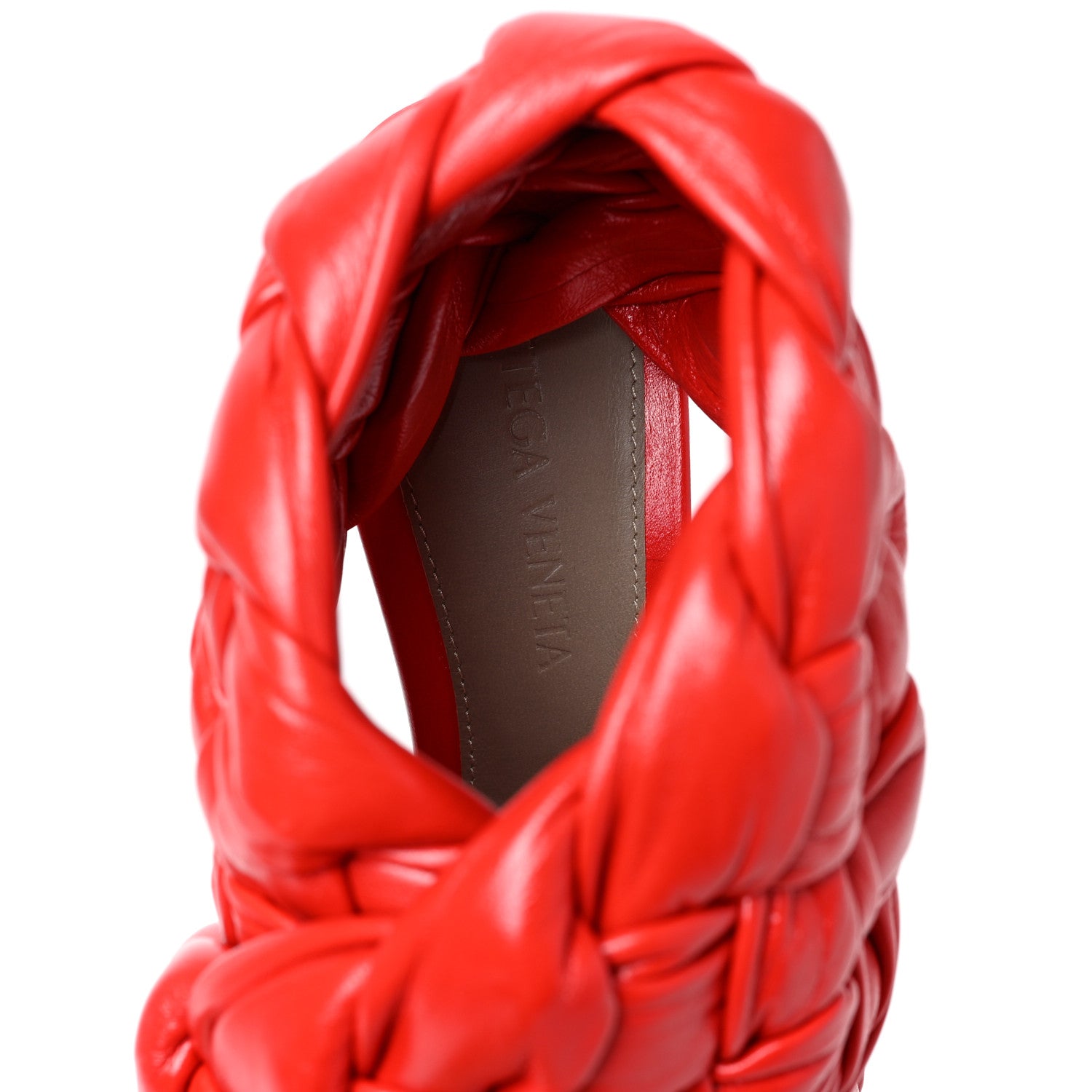Bottega Veneta Shiny Nappa Intrecciato The Board Sandals 36 Nail Polish 7 of 7