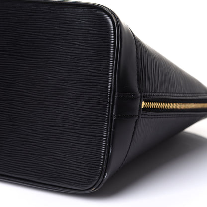 Louis Vuitton Epi Alma PM Black 9 of 11