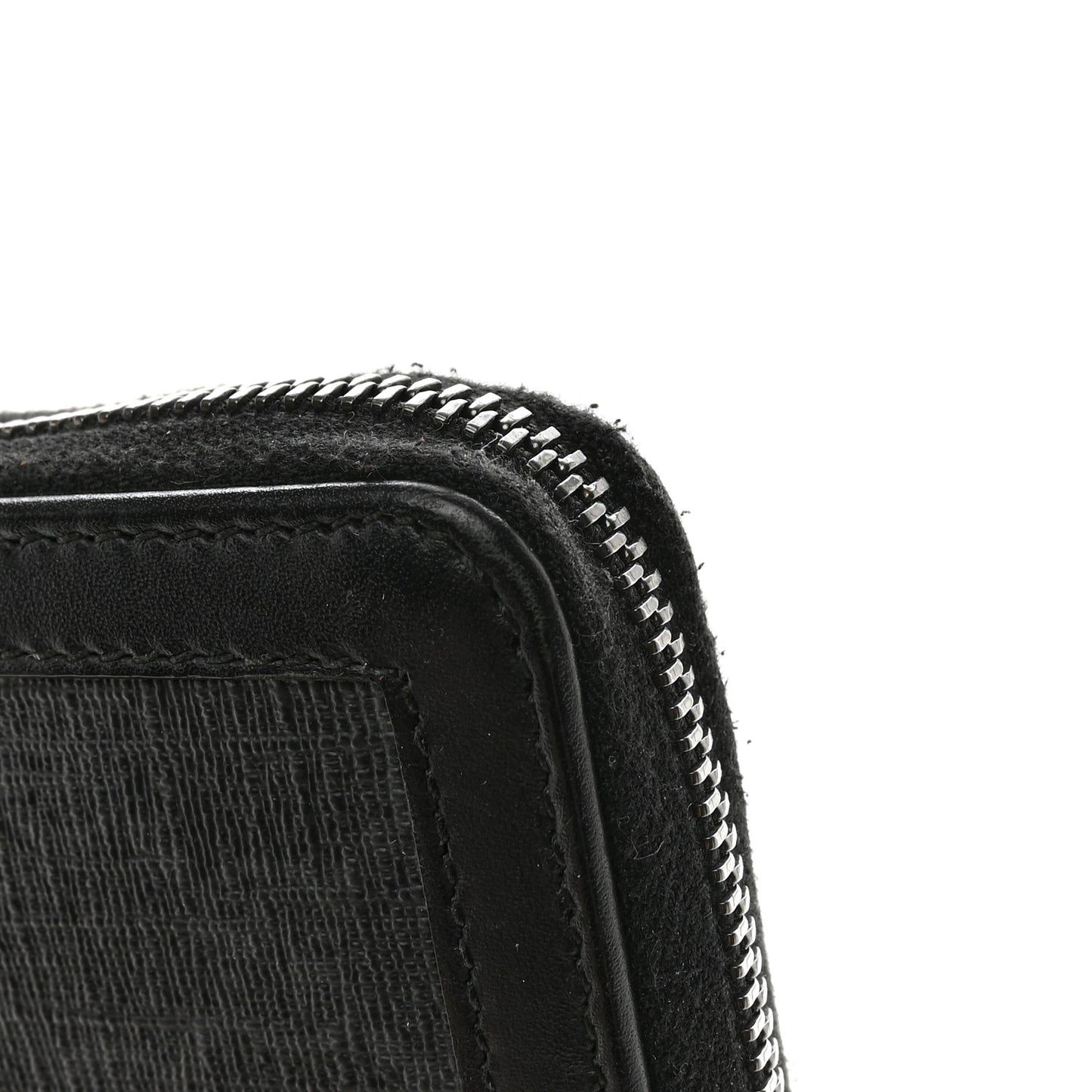 GG Supreme Monogram Zip Around Wallet