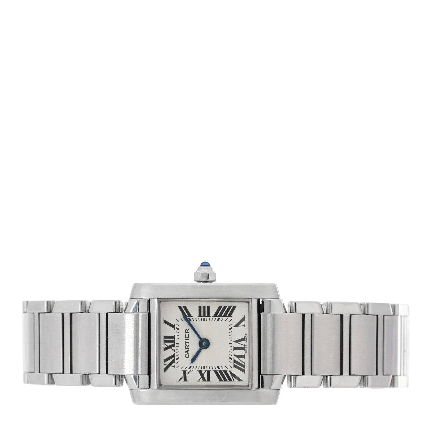 Cartier Stainless Steel 20mm Tank Francaise Quartz Watch 2 of 5