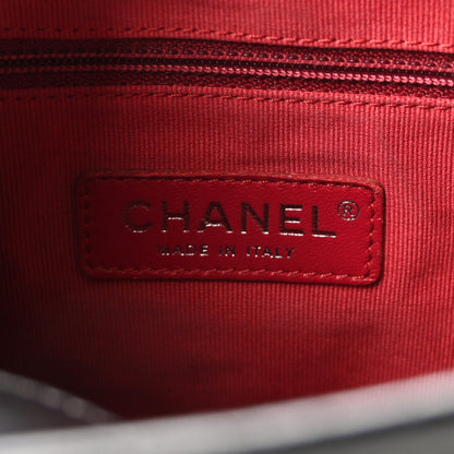 Chanel Aged Calfskin Quilted Small Gabrielle Hobo Black 6 of 9