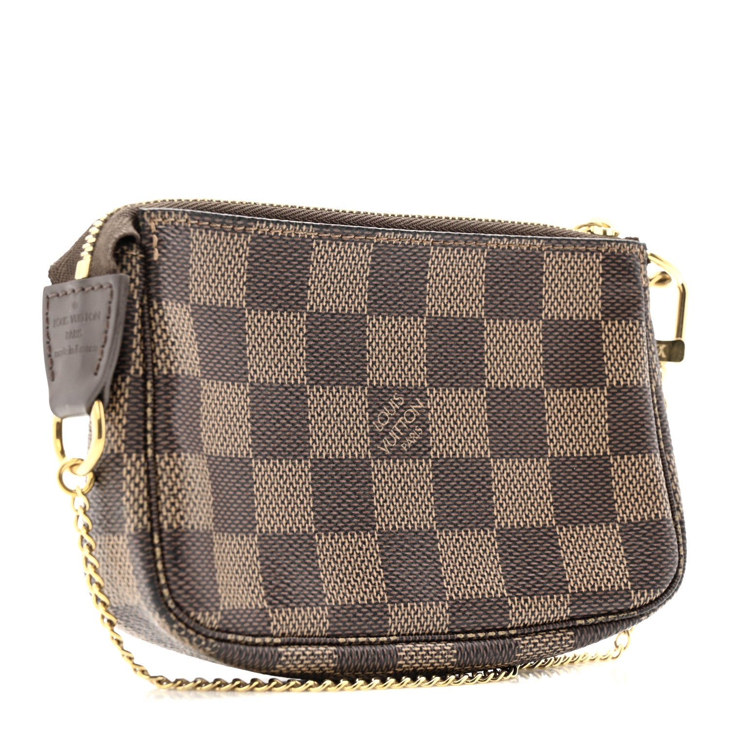 Louis Vuitton Damier Ebene Mini Pochette Accessories 3 of 12