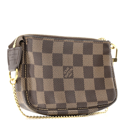 Louis Vuitton Damier Ebene Mini Pochette Accessories 3 of 12