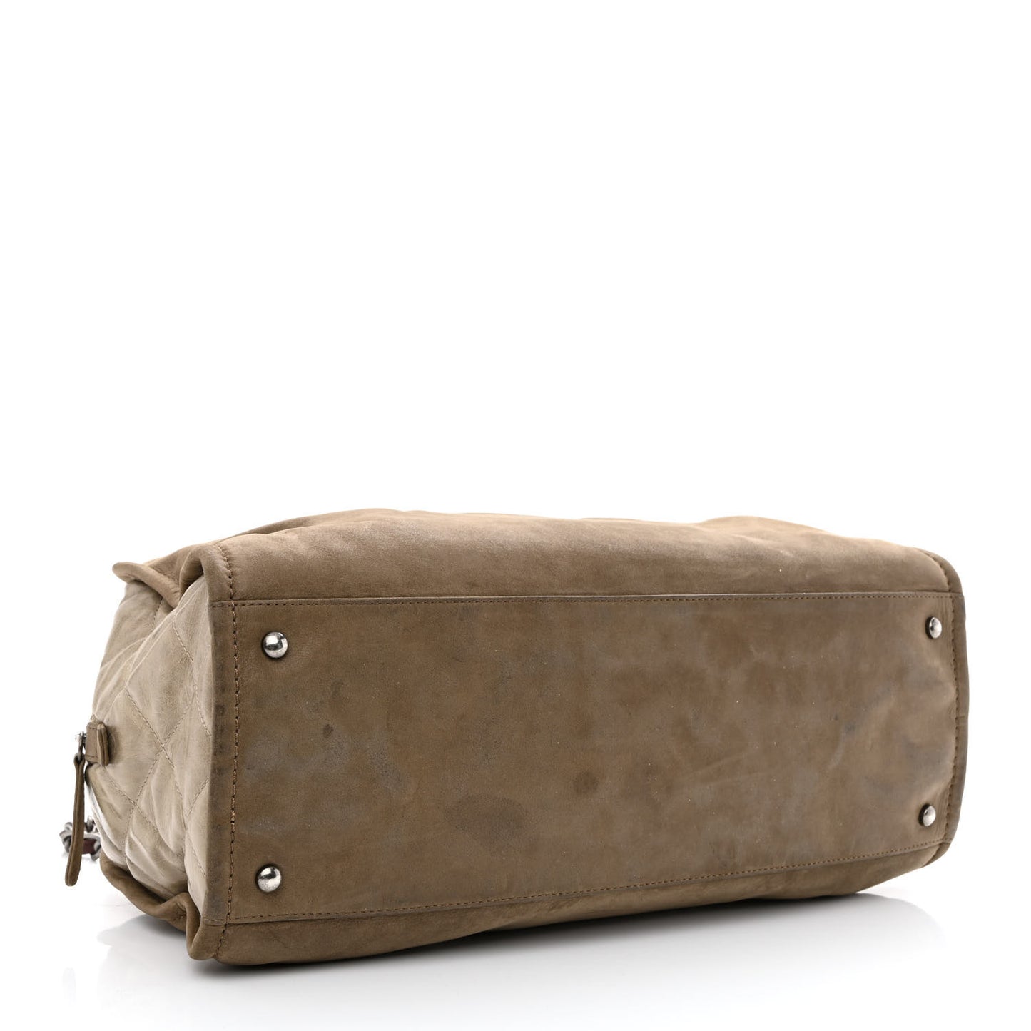 Iridescent Calfskin In The Mix Bowler Brown