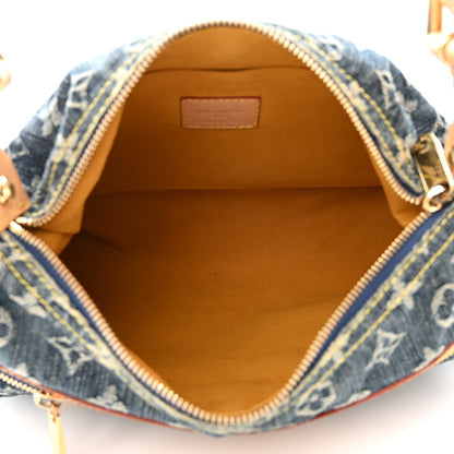 Louis Vuitton Monogram Denim Baggy PM Blue 5 of 10