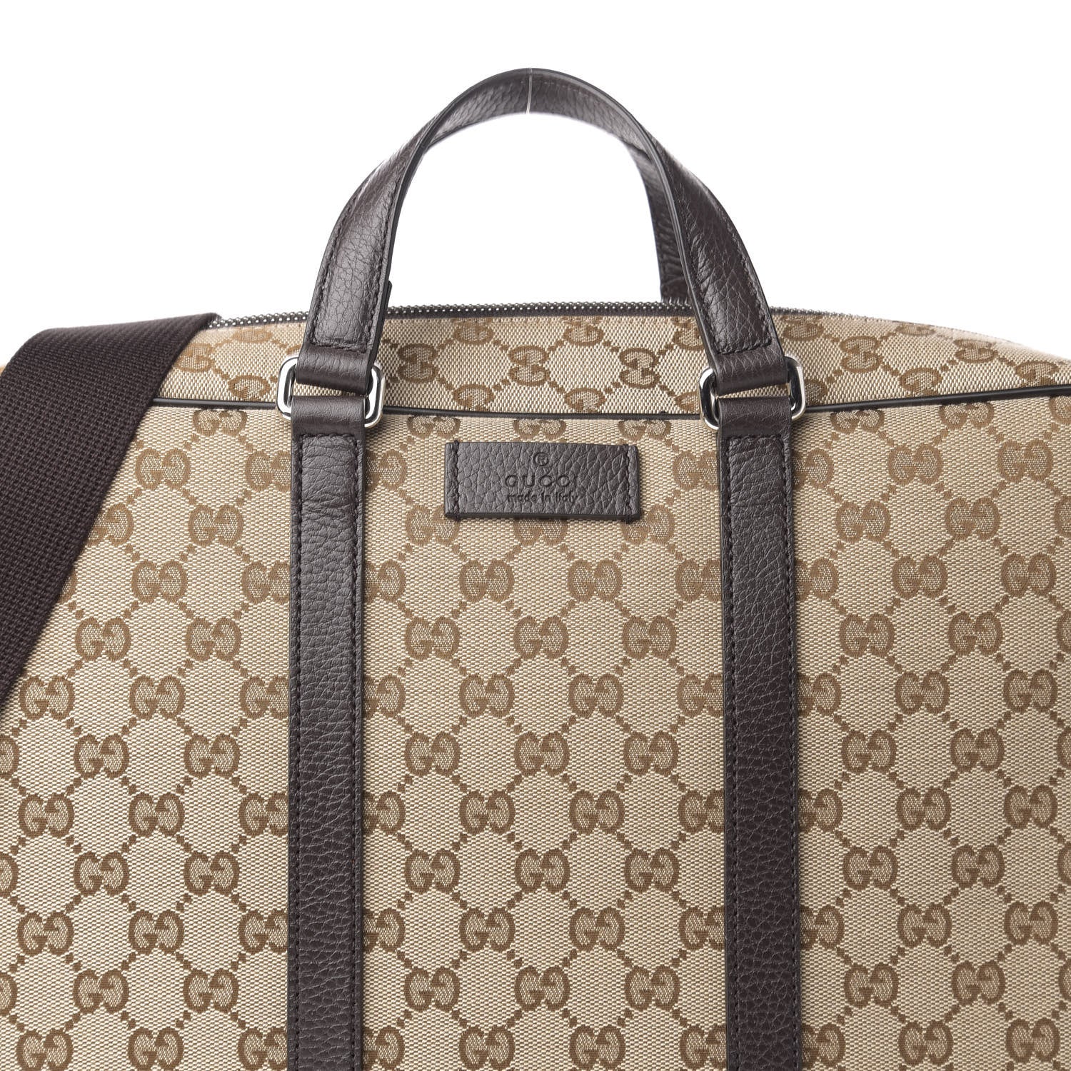 Gucci Monogram Briefcase Dark Brown 11 of 11