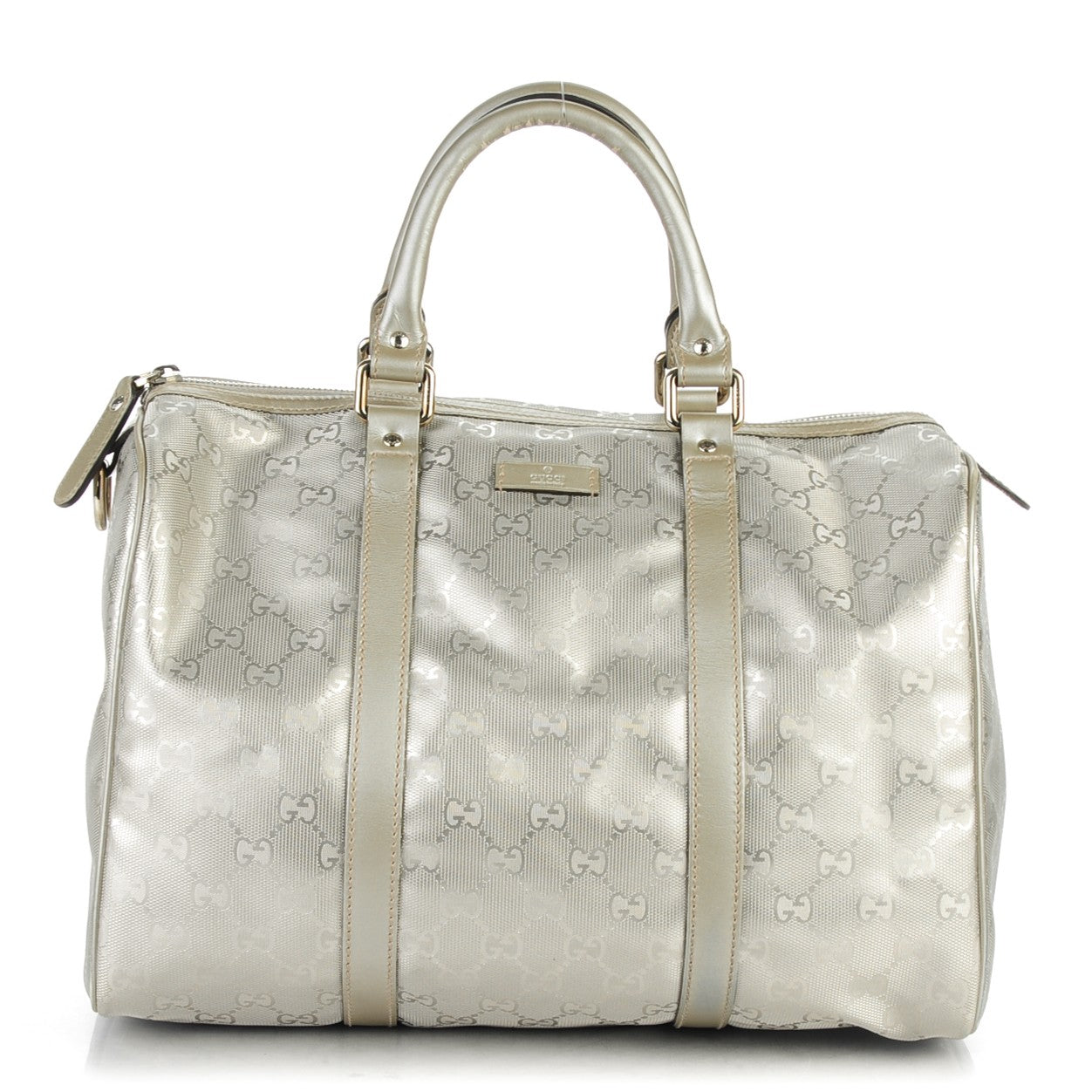Gucci Imprime Monogram Medium Joy Boston Silver 1 of 11