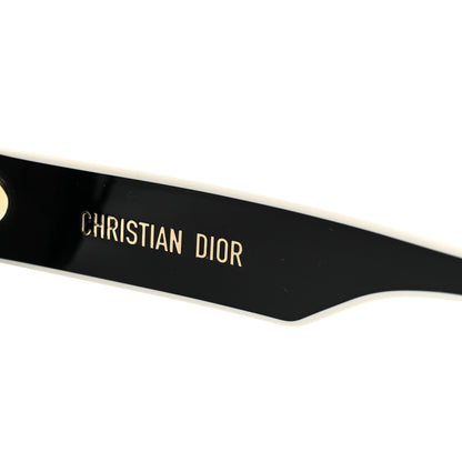 Christian Dior Diorpacific S1U Square Sunglasses Black White 5 of 8