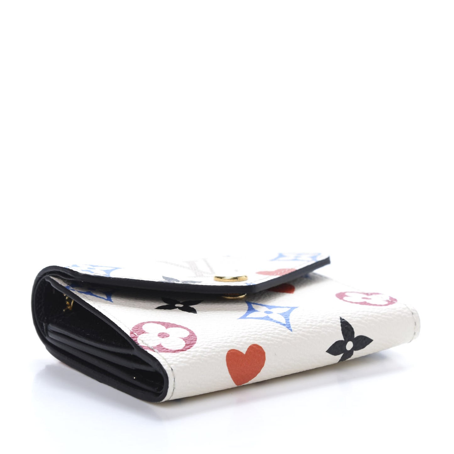 Game On Monogram Zoe Wallet White