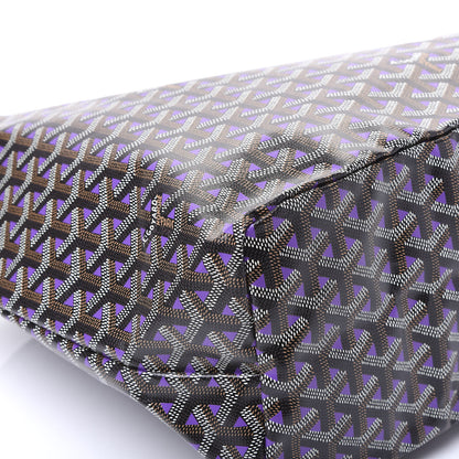 Goyard Goyardine Saint Louis Claire Voie PM Black Violet 5 of 9