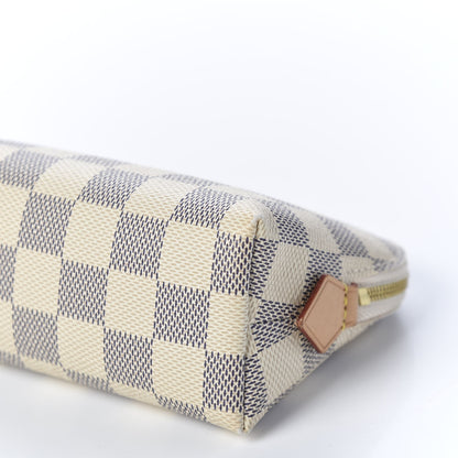 Louis Vuitton Damier Azur Cosmetic Pouch 6 of 7