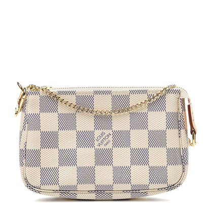 Louis Vuitton Damier Azur Mini Pochette Accessories 1 of 8
