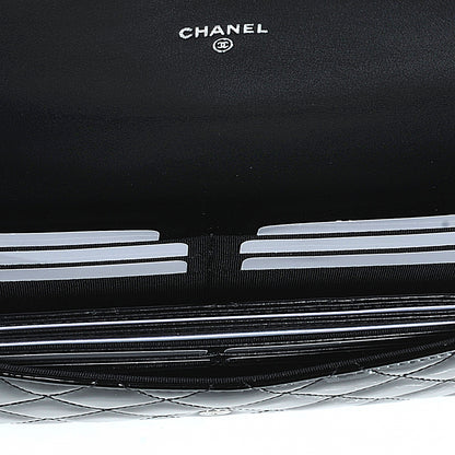 Chanel Patent Quilted Travel Wallet Black 6 of 10