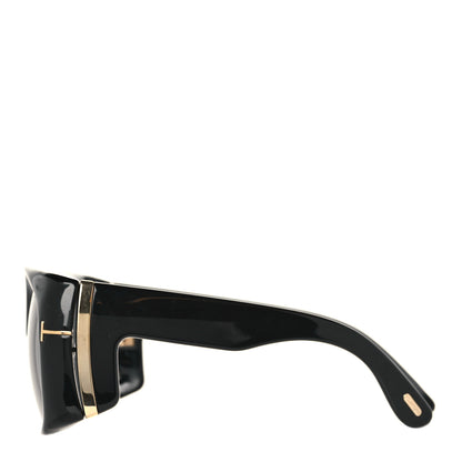 Tom Ford Square Gino Sunglasses TF733 Black 4 of 6