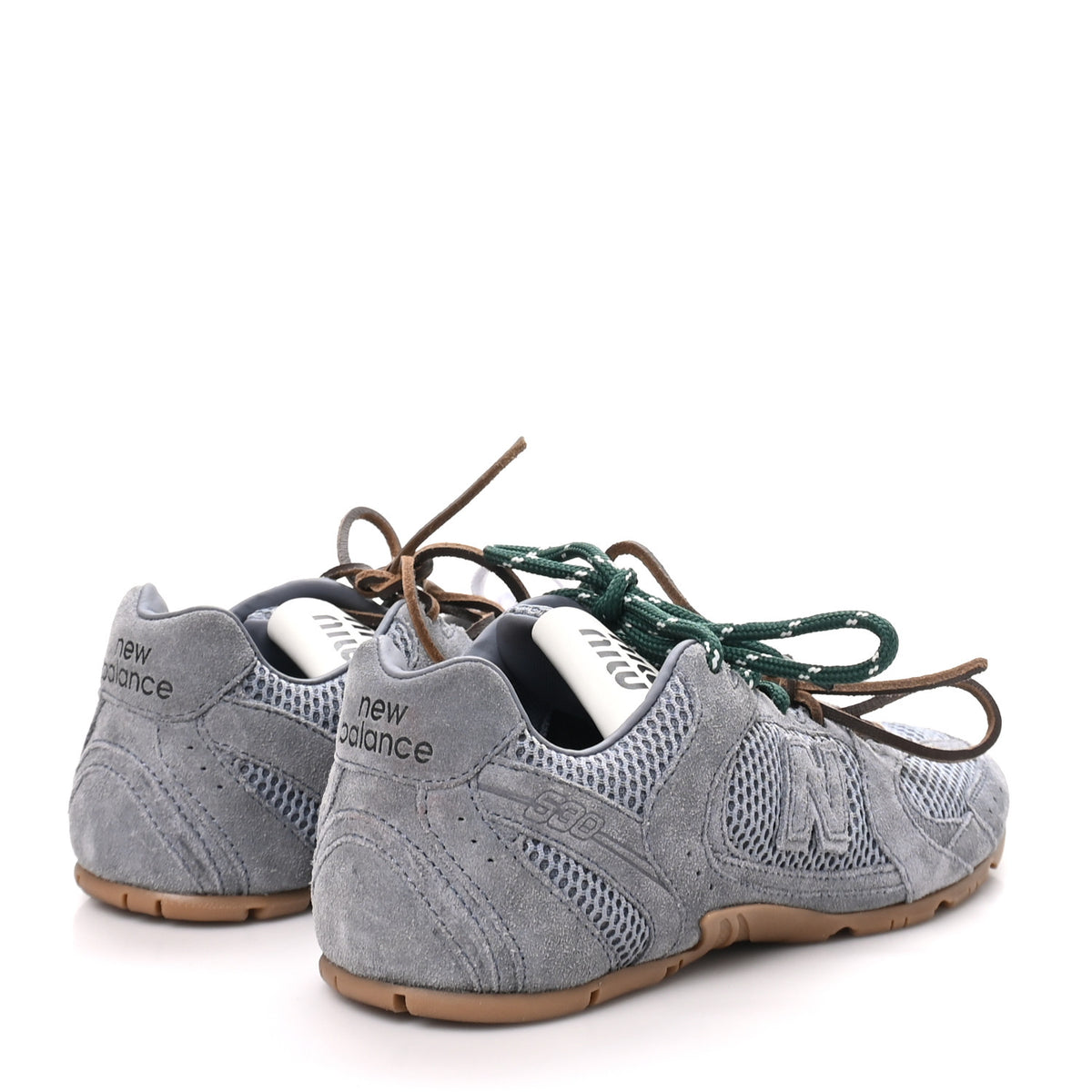 Miu Miu X NEW BALANCE Suede 530 SL Sneakers 35.5 Periwinkle Blue 5 of 8