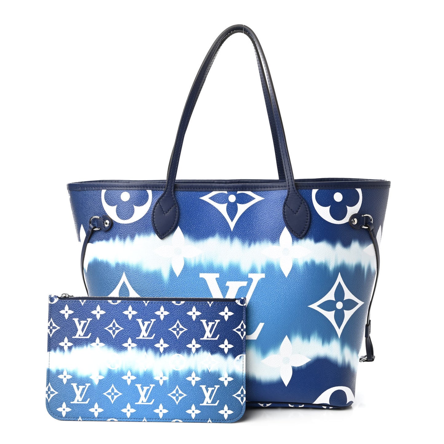Monogram Escale Neverfull MM Blue