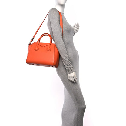 Givenchy Sugar Goatskin Small Antigona Rust 2 of 13