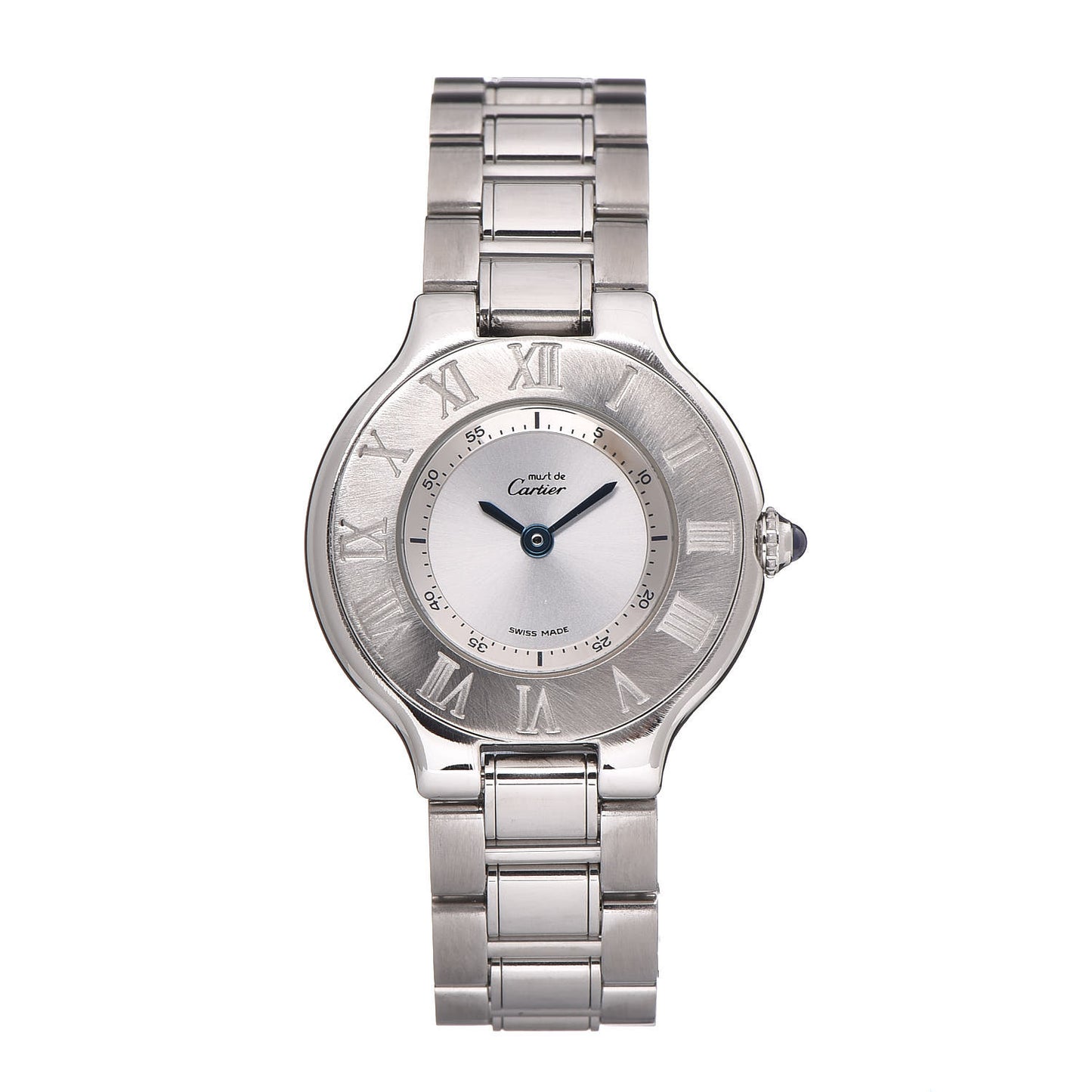 Stainless Steel 28mm Must De 21 Quartz Watch